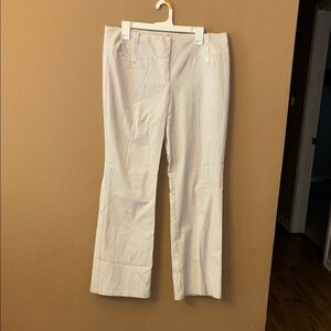 Joe Benbasset White Flare Pants